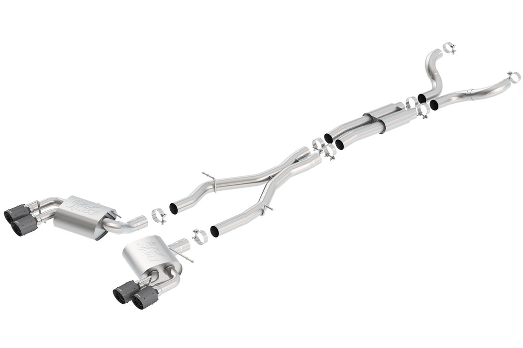 Borla 140688CFBA Cat-Back(tm) Exhaust System - ATAK(r) - Truck Part Superstore