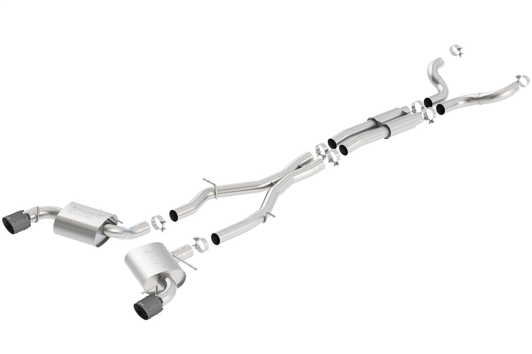 Borla 140689CFBA Cat-Back(tm) Exhaust System - S-Type - Truck Part Superstore
