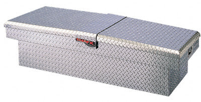 TrailFX 140701 Crsovr Std Dia Tread Bright Pol Alum 69x19.25x13.5 8.8 Cubic Ft Cap W/Tray - Truck Part Superstore