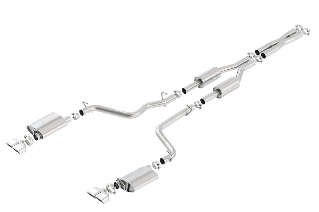 Borla 140707 Cat-Back Exhaust System - S-Type - Truck Part Superstore