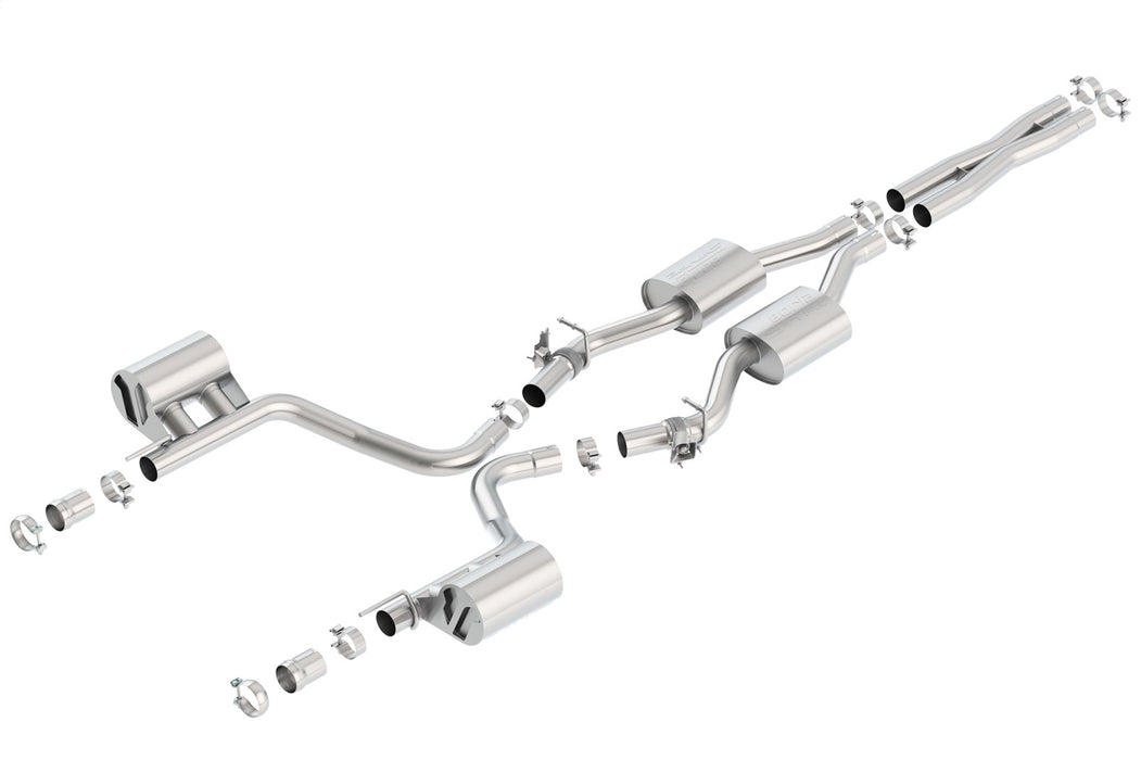 Borla 140713 Cat-BackExhaust System - S-Type - Truck Part Superstore