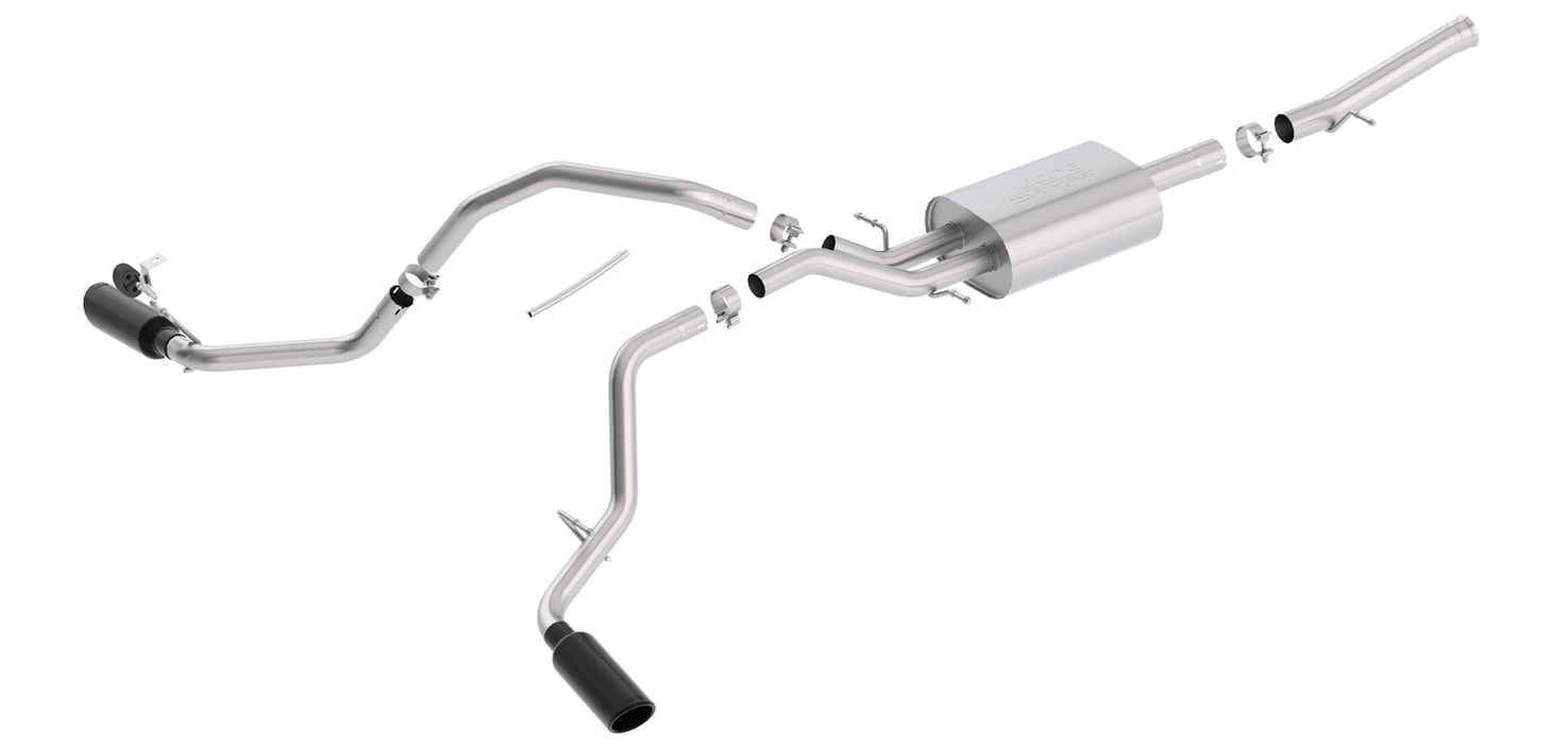Borla 140719BC Cat-Back Exhaust System - S-Type - Truck Part Superstore