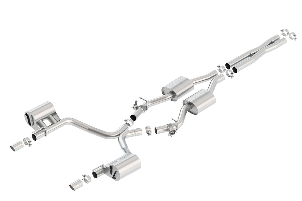 Borla 140722 Cat-BackExhaust System - S-Type - Truck Part Superstore