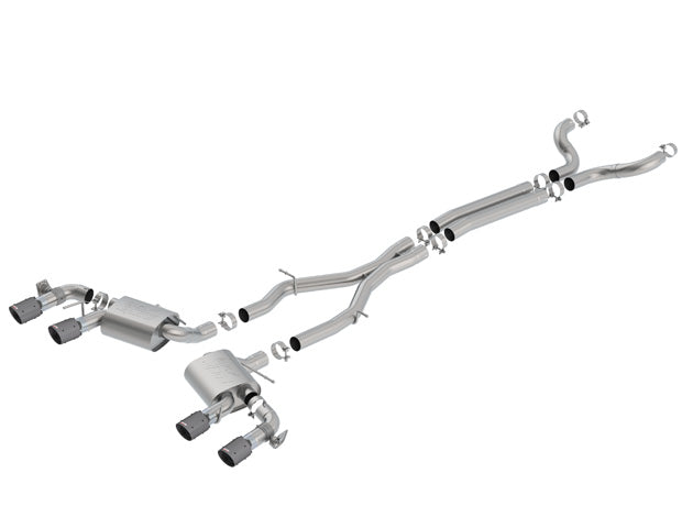 Borla 140727CFBA Cat-Back(tm) Exhaust System - ATAK(r) - Truck Part Superstore