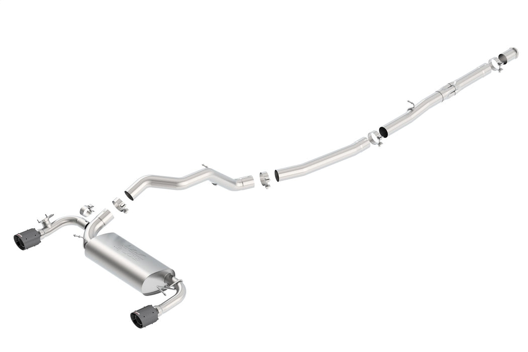 Borla 140730CFBA Cat-Back Exhaust System - ATAK - Truck Part Superstore