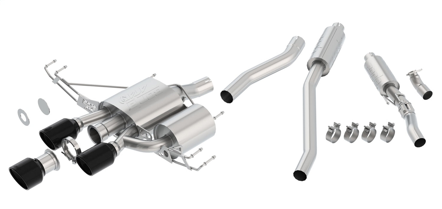 Borla 140738CB Cat-Back(tm) Exhaust System - ATAK(r) - Truck Part Superstore
