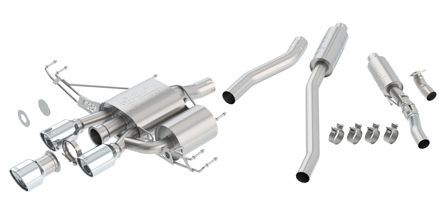 Borla 140738 Cat-Back(tm) Exhaust System - ATAK(r) - Truck Part Superstore