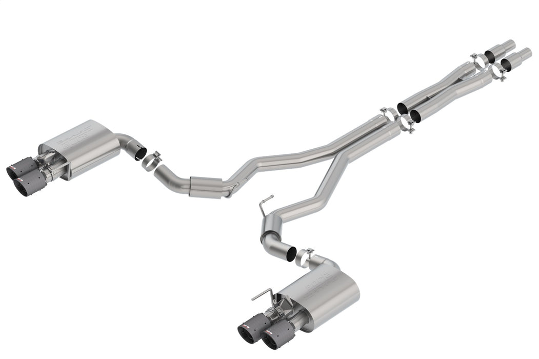 Borla 140742CFBA Cat-Back(tm) Exhaust System - S-Type - Truck Part Superstore