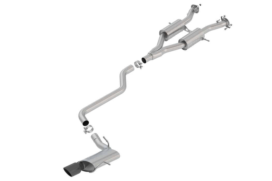 Borla 140748BC Cat-Back Exhaust System - S-Type - Truck Part Superstore