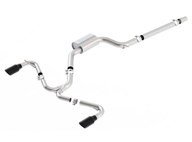 Borla 140750BC Cat-Back Exhaust System - S-Type - Truck Part Superstore