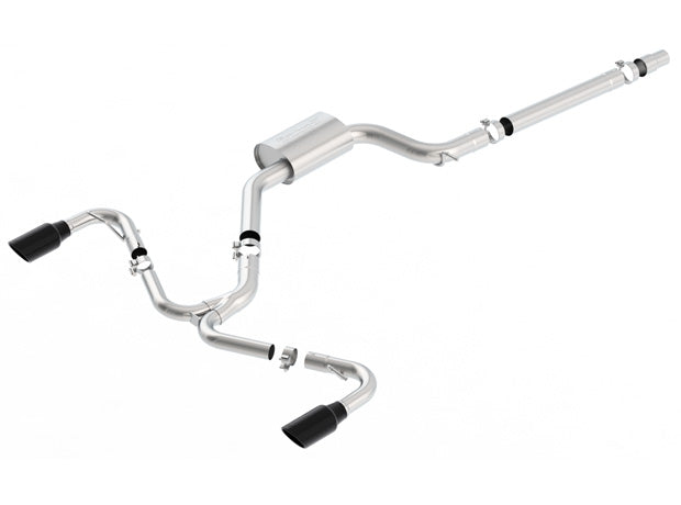Borla 140751BC Cat-Back Exhaust System - S-Type - Truck Part Superstore