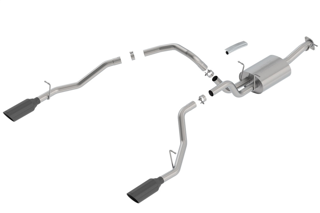 Borla 140758BC Cat-Back(tm) Exhaust System - Touring - Truck Part Superstore