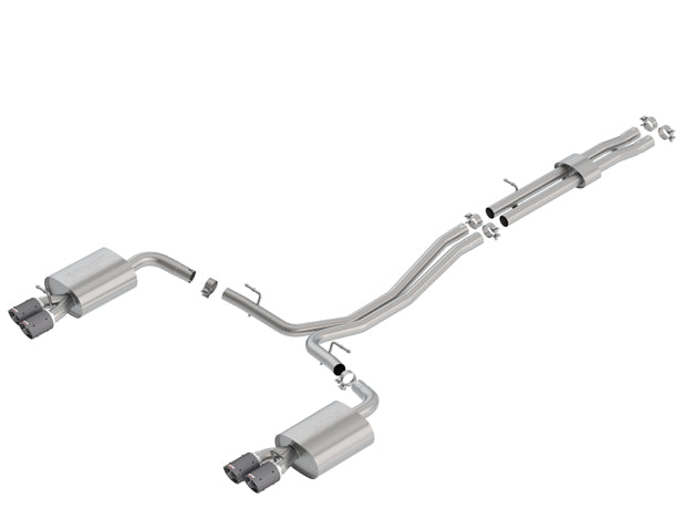 Borla 140765CF Cat-Back Exhaust System - S-Type - Truck Part Superstore