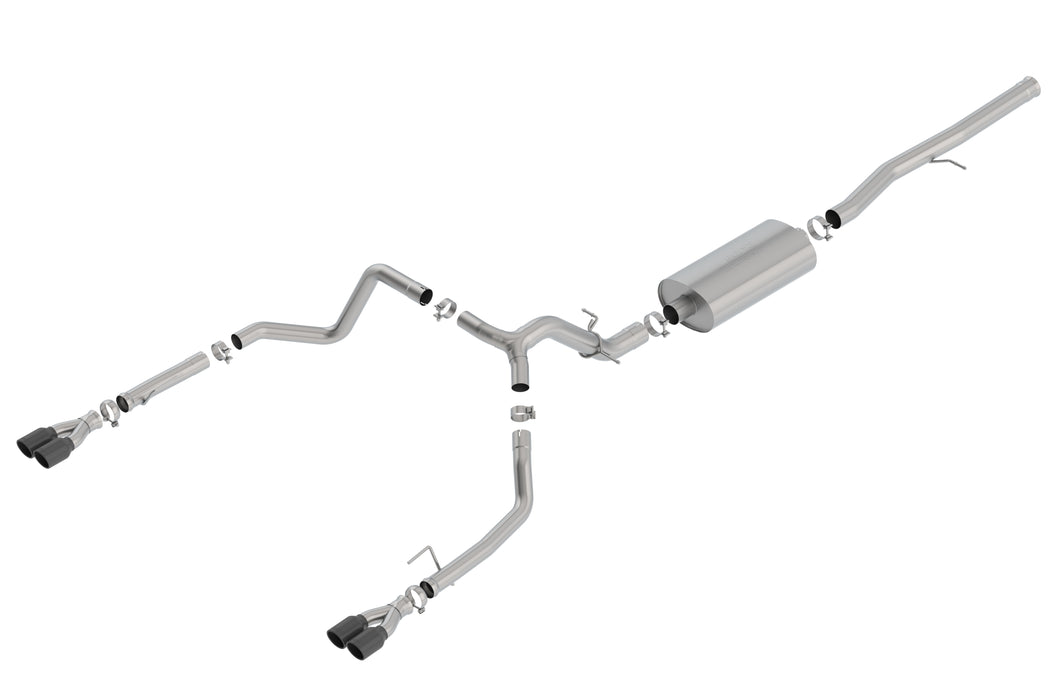 Borla 140772BC Cat-Back(tm) Exhaust System - Touring - Truck Part Superstore
