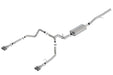 Borla 140772CF Cat-Back(tm) Exhaust System - Touring - Truck Part Superstore