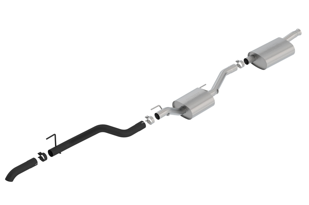 Borla 140808CB Cat-Back(tm) Exhaust System - Touring - Truck Part Superstore