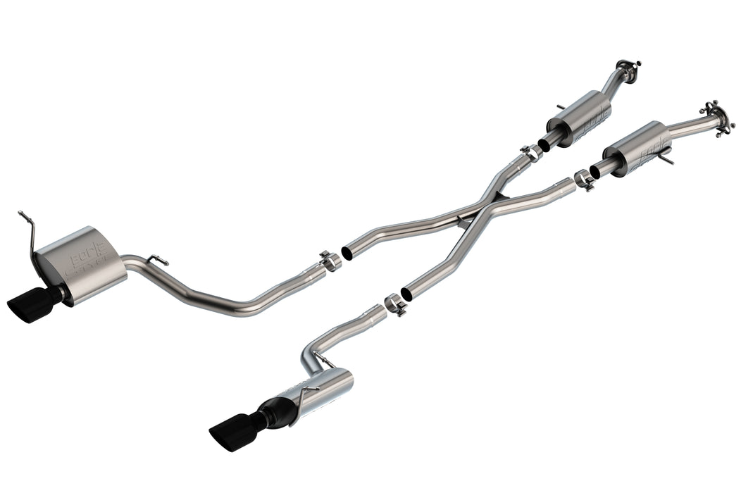 Borla 140835BC Cat-Back Exhaust System - ATAK - Truck Part Superstore