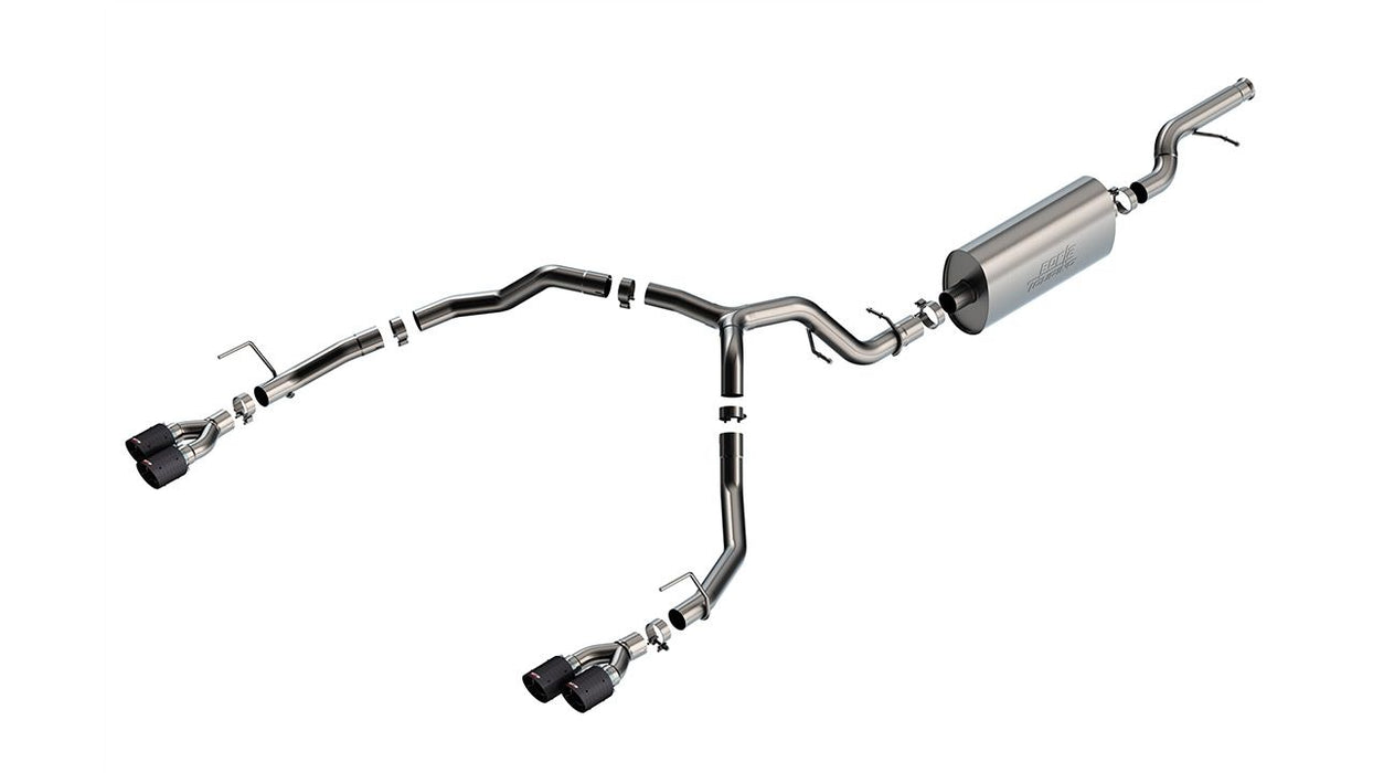 Borla 140856CF Cat-Back(tm) Exhaust System - Touring - Truck Part Superstore