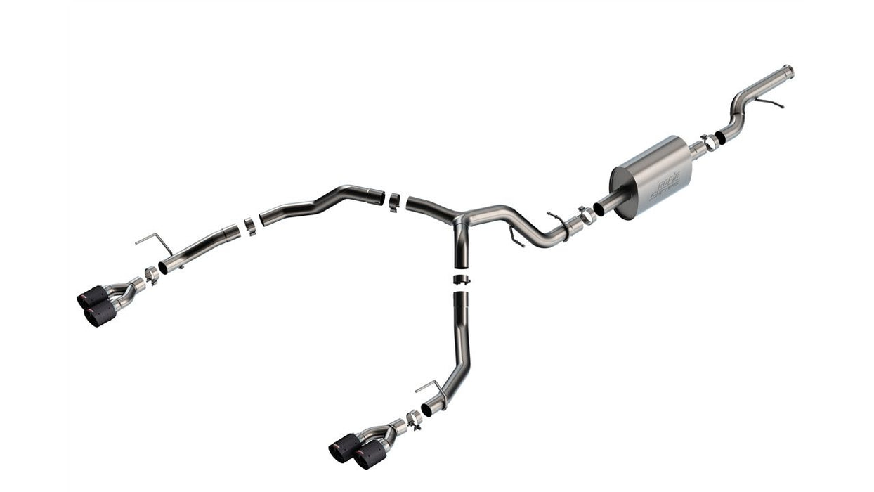 Borla 140857CF Cat-Back(tm) Exhaust System - S-Type - Truck Part Superstore