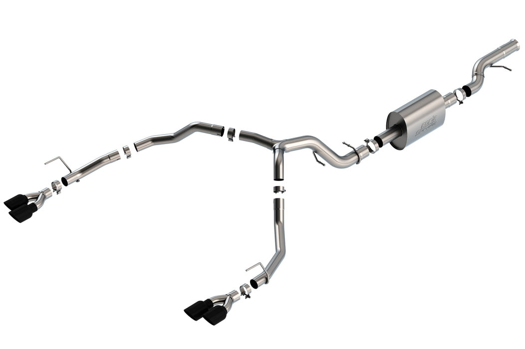 Borla 140859BC Cat-Back(tm) Exhaust System - S-Type - Truck Part Superstore