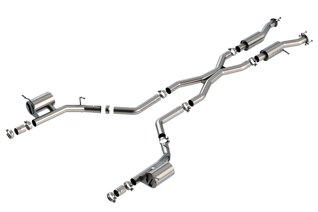 Borla 140887 Cat-Back(tm) Exhaust System - S-Type - Truck Part Superstore