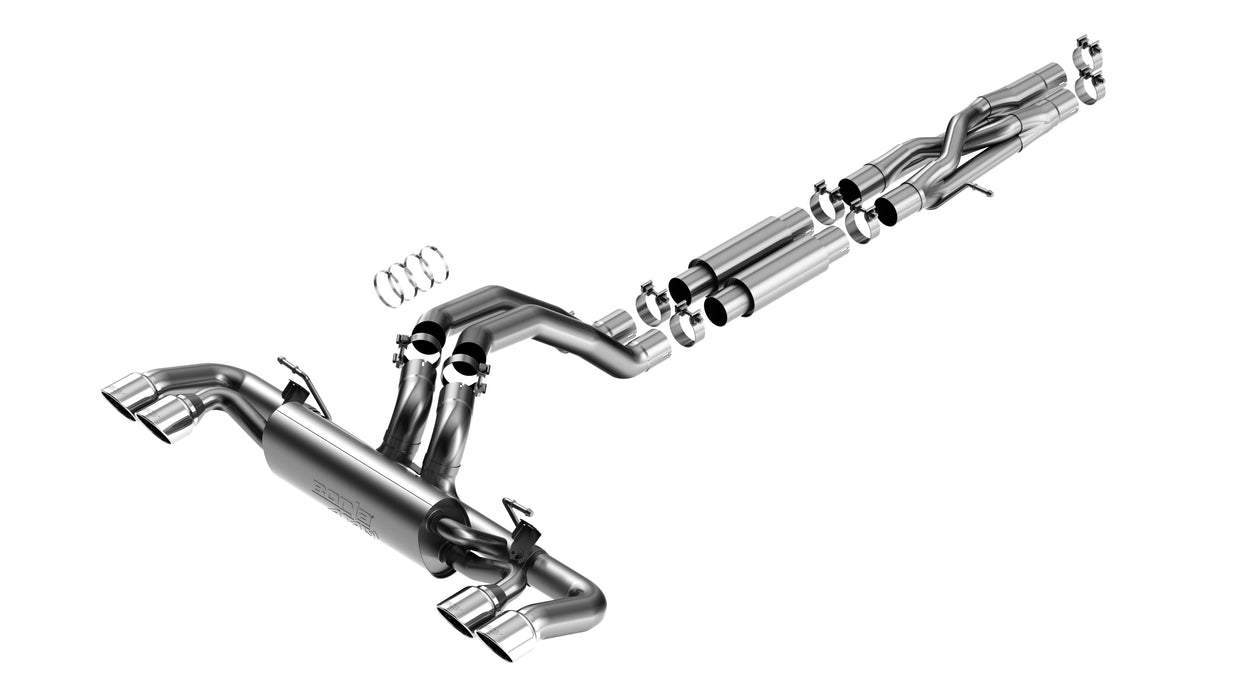 Borla 140893 Cat-Back(tm) Exhaust System - ATAK(r) - Truck Part Superstore