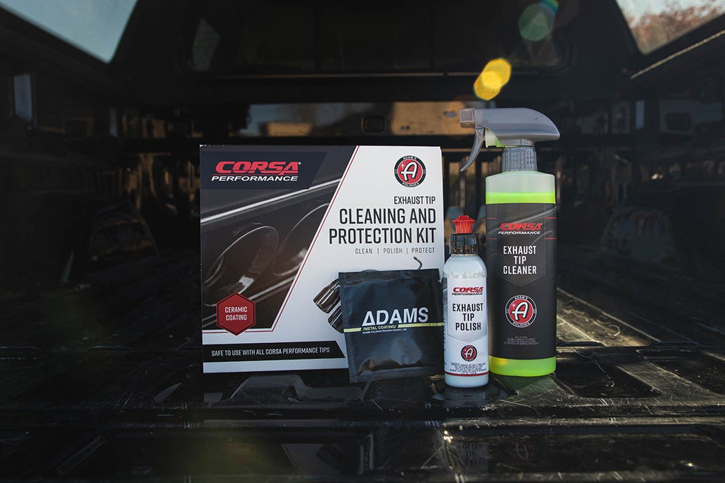 Corsa Performance 14090 3:1 Clean Polish and Protect Exhaust Tip Cleaning Kit Corsa - Truck Part Superstore