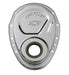 Chevrolet Performance Parts 141-215 Timing Chain Cover Chrome Steel With Chevy and Bowtie Logo SB Chevy 69-91 Chevrolet Performance Parts - Truck Part Superstore