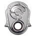 Chevrolet Performance Parts 141-216 Engine Timing Chain Cover Chrome Steel w/ Chevy and Bowtie Logo For BB Chevy Chevrolet Performance Parts - Truck Part Superstore