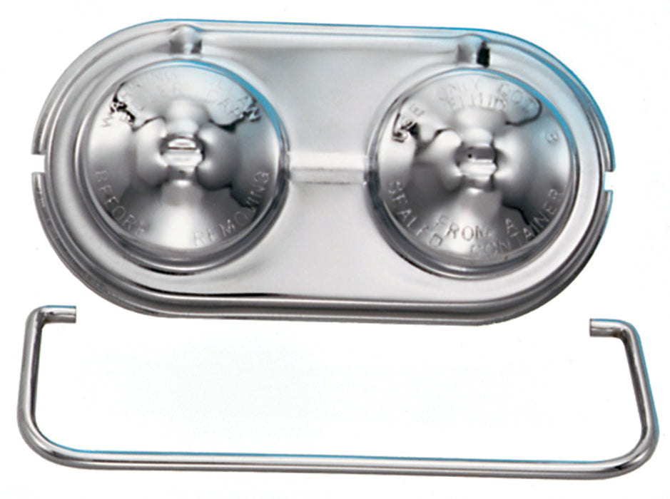 Chevrolet Performance Parts 141-227 Master Cylinder Cover Single Bail Style For Power or Manual Brakes 3 X 5-5/8 Chevrolet Performance Parts - Truck Part Superstore
