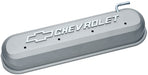 Chevrolet Performance Parts 141-263 Engine Valve Covers Tall Style Die Cast Gray with Bowtie Logo LS Engines Raised & Milled Chevrolet & Bowtie Logos Chevrolet Performance Parts - Truck Part Superstore