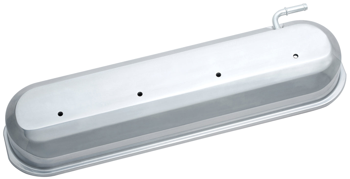 Chevrolet Performance Parts 141-266 Engine Valve Covers Tall Style Die Cast Polished No Logo LS Engines No Logos Chevrolet Performance Parts - Truck Part Superstore
