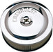 Chevrolet Performance Parts 141-315 Air Cleaner Kit Chrome Embossed Chevy Logo 10 Inch Diameter W/Center Nut Chevrolet Performance Parts - Truck Part Superstore