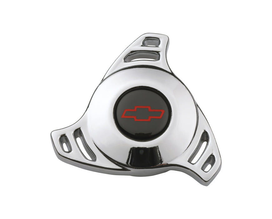 Chevrolet Performance Parts 141-323 Air Cleaner Center Nut High-Tech Large Large High-Tech Chevy Bowtie Red/Black Chevrolet Performance Parts - Truck Part Superstore