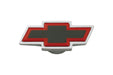 Chevrolet Performance Parts 141-333 Air Cleaner Center Nut Bowtie Large Large Chevy Bowtie Chrome/Red/Black Chevrolet Performance Parts - Truck Part Superstore