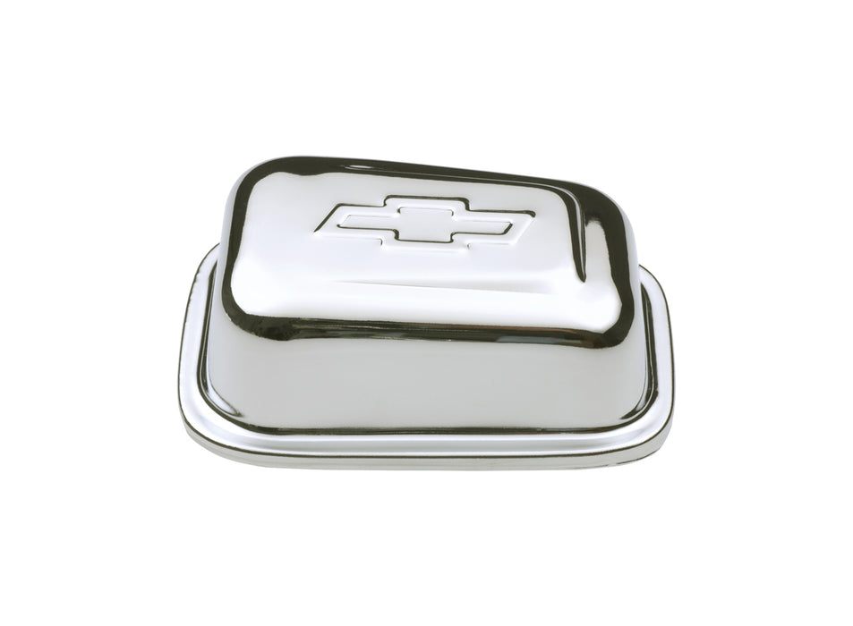 Chevrolet Performance Parts 141-619 Engine Valve Cover Breather Rectangle w/Bowtie Push-In 1.22 Inch Hole Chrome Chevrolet Performance Parts - Truck Part Superstore