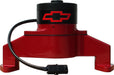 Chevrolet Performance Parts 141-672 Electric Engine Water Pump Aluminum Red with Bowtie Logo Fits BB Chevy Chevrolet Performance Parts - Truck Part Superstore