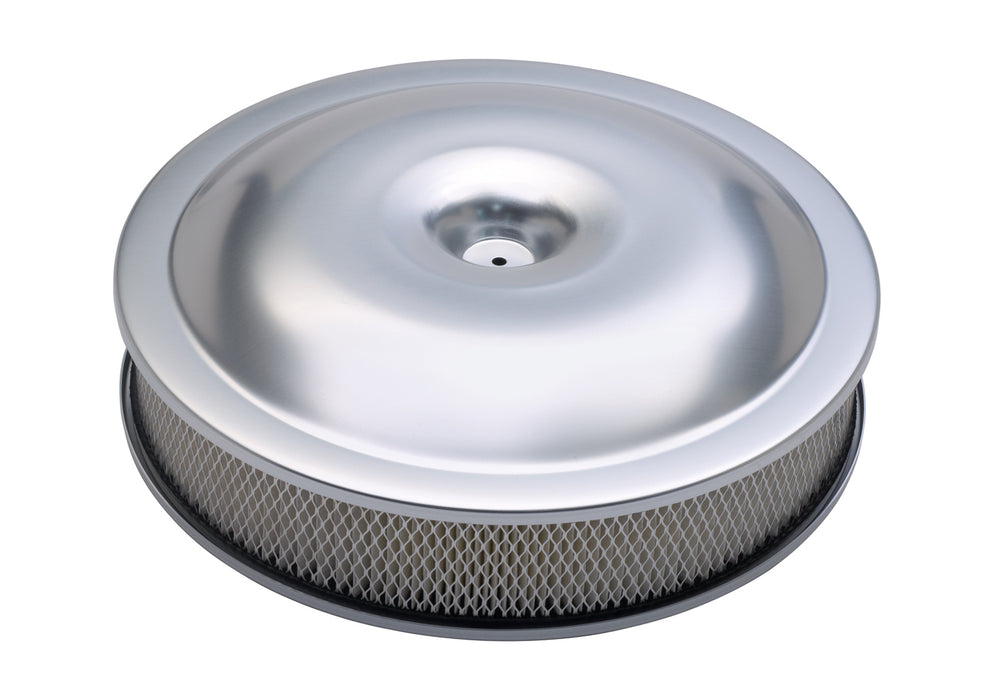 Chevrolet Performance Parts 141-691 Engine Air Cleaner Kit Super-Light Series 14 Inch Alunimum Clear No Logo Chevrolet Performance Parts - Truck Part Superstore