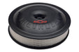 Chevrolet Performance Parts 141-692 Engine Air Cleaner Kit Super-Light 14 Inch Alunimum Black Bowtie/Chevy Logo Chevrolet Performance Parts - Truck Part Superstore