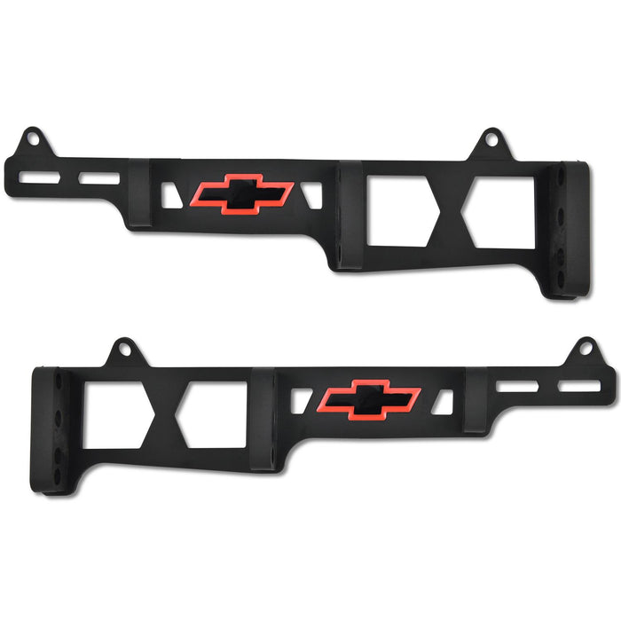 ProForm 141-709 Big Block Linear Wire Looms Black Crinkle with Bowtie For 1965-1991 Chevy Big Block 396-454 V8 Engines Proform - Truck Part Superstore