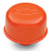 Chevrolet Performance Parts 141-786 Engine Valve Cover Breather 3 Inch Diameter Bowtie Logo Push-In Style Orange Chevrolet Performance Parts - Truck Part Superstore