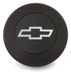 Chevrolet Performance Parts 141-820 Twist-On RaDiametertor Cap Chevrolet Bowtie Emblem Black Anodized Billet Aluminum Chevrolet Performance Parts - Truck Part Superstore