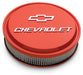 Chevrolet Performance Parts 141-831 14 Inch Air Cleaner Kit Alunimum Chevy Orange Raised Chevy and Bowtie Emblems Chevrolet Performance Parts - Truck Part Superstore