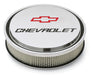 Chevrolet Performance Parts 141-833 14 Inch Air Cleaner Kit Alunimum Polished Recessed Chevy and Bowtie Emblems Chevrolet Performance Parts - Truck Part Superstore