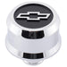 ProForm 141-856 Slant-Edge Aluminum Push-In Air Breather Cap Chrome Finish Blackfield Bowtie Emblem Proform - Truck Part Superstore
