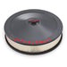 Chevrolet Performance Parts 141-882 Air Cleaner Kit 14 Inch Diameter Shark Gray Chevrolet Red Emblems Proform - Truck Part Superstore