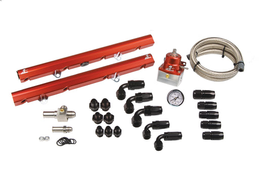 Aeromotive Fuel System 14102 5.0 Liter Ford Street Billet Fuel Rail System (Ford 5.0 86-98) 5/8? I.D. - Truck Part Superstore