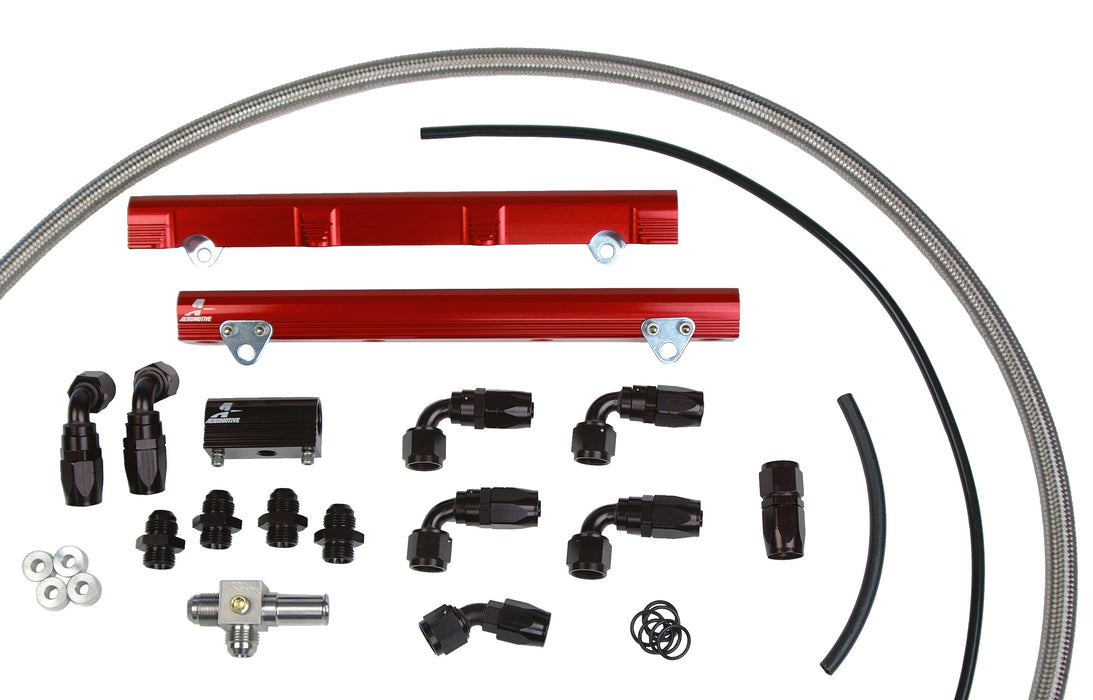 Aeromotive Fuel System 14122 1998 1/2 thru 2004 Ford DOHC 4.6 Liter Fuel Rail System (Cobra) . - Truck Part Superstore