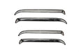 Auto Ventshade (AVS) 14122 Ventshade® Deflector; 4 pc.; Stainless; - Truck Part Superstore