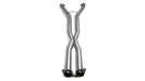 Corsa Performance 14127 X-Pipe 2.5 Inch Stainless Steel 06-08 Chevy Corvette C6 w/A6 Auto Trans 6.0L/6.2L V8 Corsa Performance - Truck Part Superstore